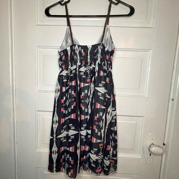 Ocean Drive Multi Color Dress w/ Faux Braided Leather Strap Detail - Picture 6 of 11